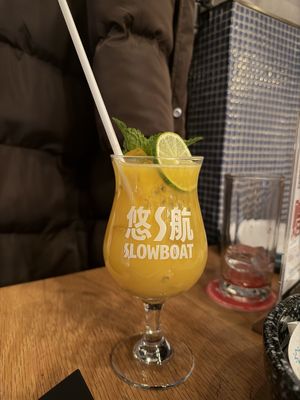 Passionfruit Drink  at Slow Boat Brewery in Beijing