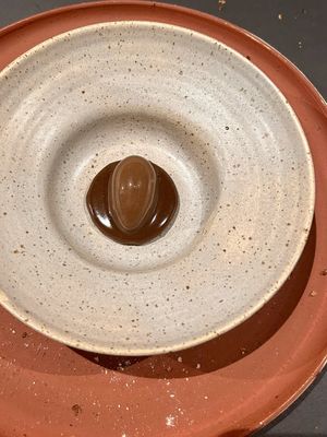 Chestnut ‘chocolate’sauce   at De Nieuwe Winkel in Nijmegen