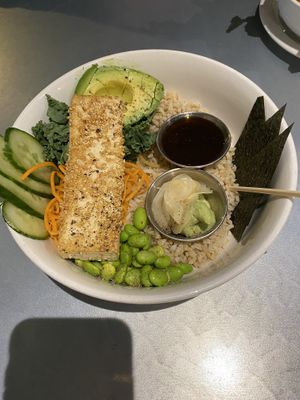Plant Based Asian Bowl  at Beertown Public House in Oakville