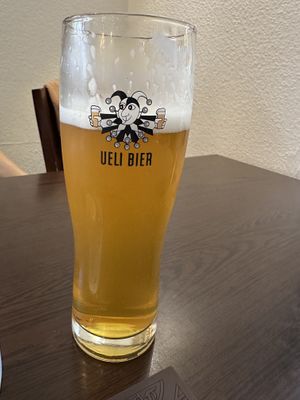 Local craft beer on tap  at Tuktuk in Basel