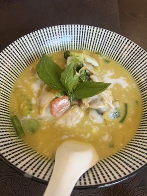 Green curry   at Tuktuk in Basel