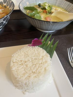 Rice on the side   at Tuktuk in Basel