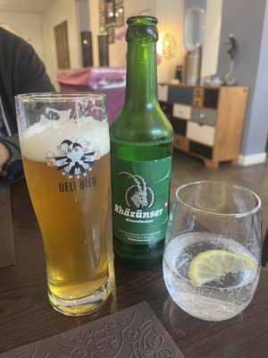 Delicious beer brewed in Basel   at Tuktuk in Basel