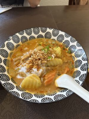 Massaman curry  at Tuktuk in Basel