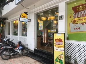 Outside at Soya Garden in Hanoi