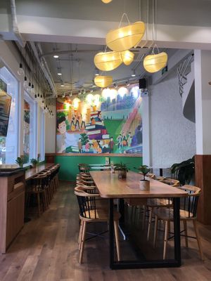 Soy bean interior at Soya Garden in Hanoi