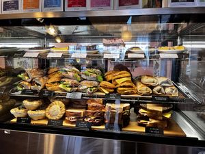 Cabinet foods  at Morning Magpie - Maggie's in Dunedin