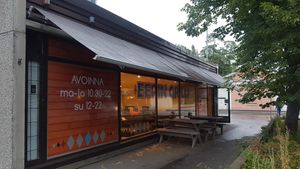 You can also choose the vegan burger with the bread (Also gluten free buns available).French fries or sweet potato fries are cooked in rapeseed oil at Eepin Grilli in Mikkeli