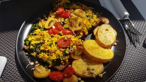 Breakfast of champions at Plantd in Windhoek