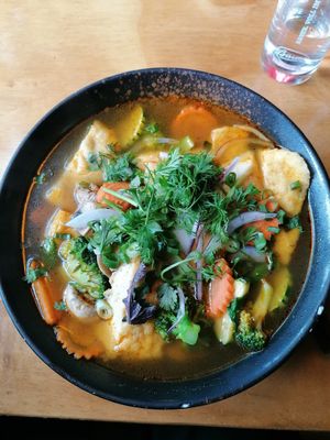 Vegan pho V1 at Eden in Berlin