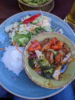 Xao la han with duck imitation (13.5€).  at Eden in Berlin