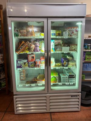 Very vegan freezer foods  at Good Earth Market in Clarksville
