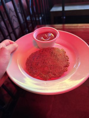 Vegan sausage  at Esselon Coffee Roasting Co in Hadley