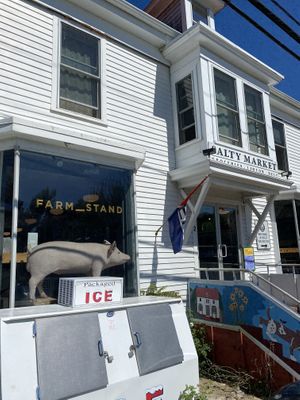 Farm stand  at Salty Market in Truro