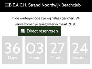 Closed.  at B.E.A.C.H. in Noordwijk