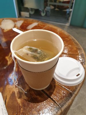 Matcha tea at Base V Juicery - Via dei Neri in Florence