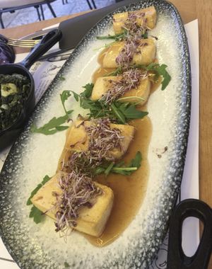 Teriyaki tofu at Cocopazzo in Omis