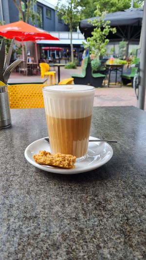 Dirty chai latte at Het Koffiepand in Middelburg