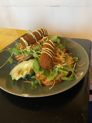 Jackfruit croquettes at Het Koffiepand in Middelburg