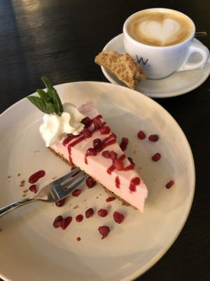 All vegan! The cake was even gluten-free   at Het Koffiepand in Middelburg