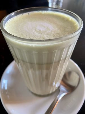 Matcha latte  at Het Koffiepand in Middelburg