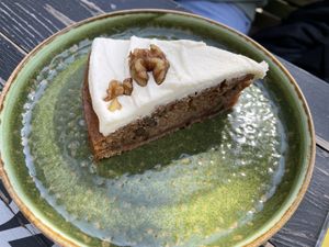 Tarta de zanahoria muy rica  at Het Koffiepand in Middelburg