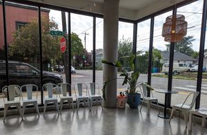 interior at Happy Day Juice - Northeast in Portland