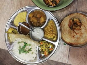 Friday Thali at Vegano in Bremen