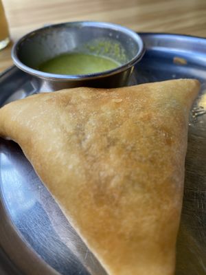 Samosa  at Vegano in Bremen