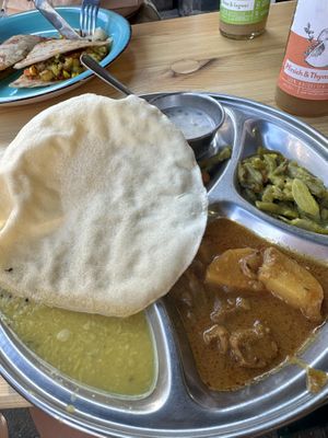 Thali Lanka  at Vegano in Bremen