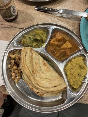 Jaffra parotta   at Vegano in Bremen