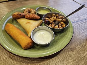 Mix stater platter at Vegano in Bremen