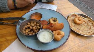 Greasy snacks at Vegano in Bremen