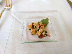 Gruss aus der Küche: Tofusalat at Mürset in Aarau