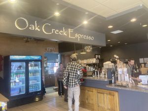   at Oak Creek Espresso in Sedona