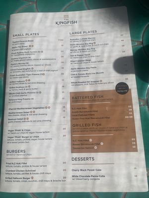   at The Kingfish in Newcastle