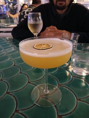 Mango daiquiri at The Kingfish in Newcastle