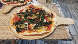 Pizza at Go Vegan Cafe in Phuket
