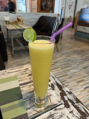 Vitamin C booster juice  #Veganuary at Go Vegan Cafe in Phuket