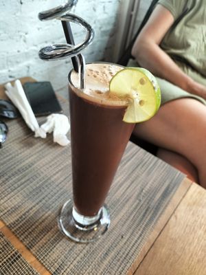 Super detox juice at Go Vegan Cafe in Phuket