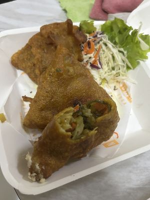 Best samosas I’ve ever had!  at Go Vegan Cafe in Phuket