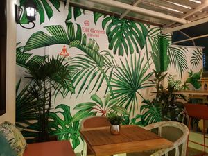 Terrace at Go Vegan Cafe in Phuket