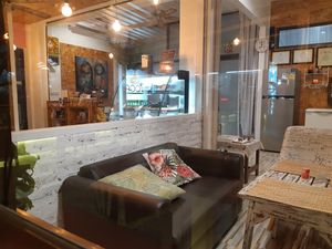 Interior at Go Vegan Cafe in Phuket