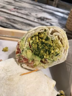 Vegan Burrito at Go Vegan Cafe in Phuket