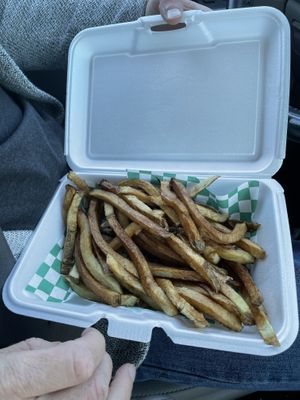Fries at Vegan T'ease in Orland Park