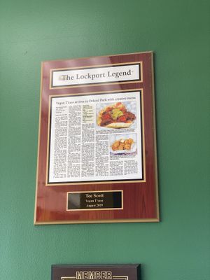   at Vegan T'ease in Orland Park