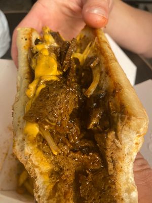 Philly cheese steak   at Vegan T'ease in Orland Park