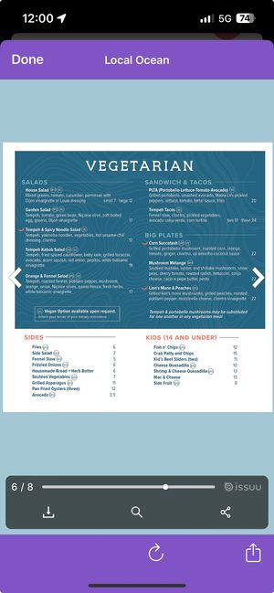  at Local Ocean Seafoods in Newport