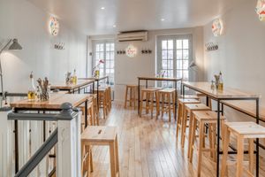 We have room upstairs to welcome you ;-) at Le Crémieux in Paris