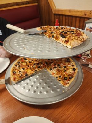  at Jim's Razorback Pizza in Fort Smith